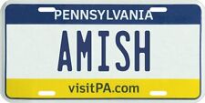 Amish Country Pennsylvania Aluminum PA License Plate  picture