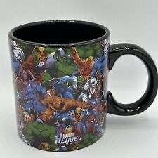 Marvel Heroes Multi-Characters Collage Coffee Mug Cup 20 oz  Large Ceramic 2011 picture