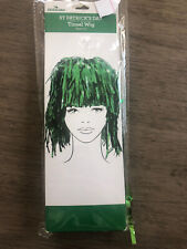 Way To Celebrate St. Patrick’s Day Green Tinsel Wig picture