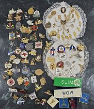 Huge Lot of over 75 Tops Kops Weight Loss Program Award Charms & Pins picture