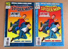 The Amazing Spiderman # 388 Marvel Comics Lot of 2 Foil Cover NM High Grade picture