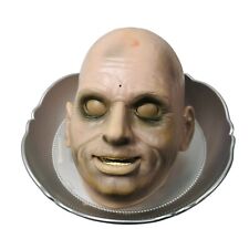 Gemmy Halloween Uncle Fester Jeeves Head Candy Dish Motion Activated Tray Décor picture