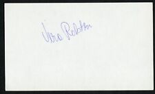 Vera Ralston d2003 signed autograph auto 3x5 Cut Czech Actress & Figure Skater picture