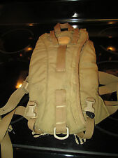 USMC COYOTE BROWN TACTICAL 3L HYDRATION SYSTEM CARRIER USGI MILITARY PACK VGC picture