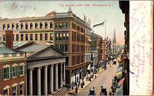 Postcard Arcade Built 1828 Providence Rhode Island Undivided Back Postmarked1906 picture