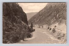Glenwood Springs CO-Colorado, River in Glenwood Canyon, Vintage Postcard picture