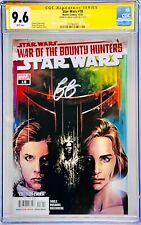 CGC SS Graded 9.6 Star Wars #18 War of the Bounty Hunters Signed Emilia Clarke picture