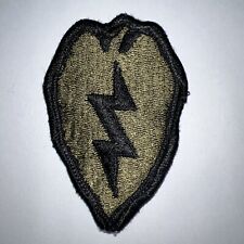 25th Infantry Division Subdued U.S. Army Shoulder Patch -sewn picture