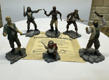 Hawthorne Village Port Royal Attack Pirates Of The Caribbean Complete W/ COA picture