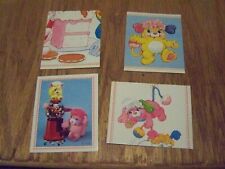 POPPLES  PANINI STICKERS 1987 4 STICKER   LOT  # 8 - A picture