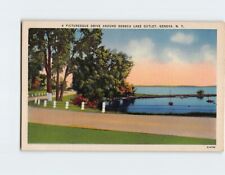 Postcard A Picturesque Drive Around Seneca Lake Outlet Geneva New York USA picture