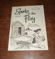 VtG 1972 Dick McKeel Spooks in the Privy The Piddlin' Poet Poem Tumblin Creek  picture