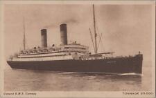 Postcard Ship Cunard RMS Caronia  picture