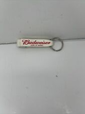 Vintage Budweiser King of Beers Bottle Opener Keychain Key Ring picture