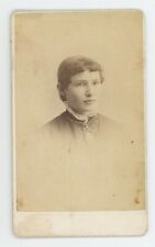 Antique ID'd CDV 1884 Beautiful Young Woman Gagen & Fraser Toronto, ON Canada picture