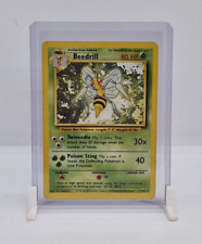 Beedrill Non Holo Rare Pokemon TCG Card WOTC 17/102 Base Set 1999 Moderate Play picture
