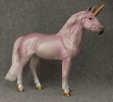 Breyer Stablemate Soft Creamy Pink Unicorn G5 Warmblood Mare Horse mold New picture