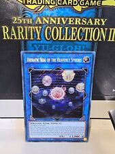 Hieratic Seal Of The Heavenly Spheres - RA02-EN039-Secret-1st Edition - YuGiOh picture