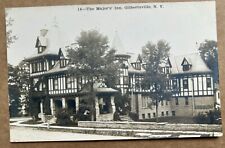 The Major's' Inn, Gilbertsville, NY New York 1905-1909. Real Photo Postcard RPPC picture