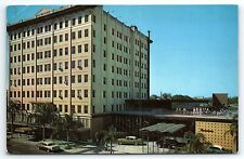1950s ST PETERSBURG FLORIDA SUWANNEE HOTEL 50s AUTOS PALMS POSTCARD P3123 picture