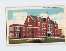 Postcard M. K. & T. Hospital Parsons Kansas USA picture