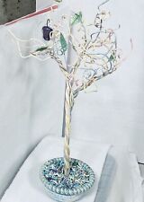 Easter Jubilee EASTER TREE 12 Hand-Painted Ornaments Vintage 17” picture