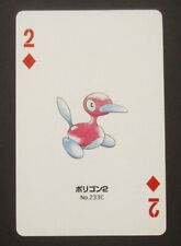 Pokemon Porygon2 No.233 Playing Cards Silver Marill 2000 Japanese picture