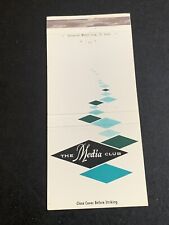 Vintage Matchbook “The Media Club” picture