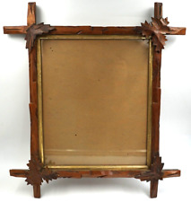 Antique Victorian Arts And Crafts Movement Sold Wood Frame picture