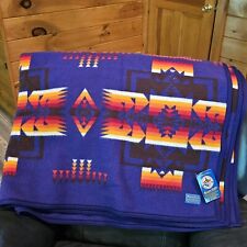 NWT NEW w/ Tags Pendleton Wool Blanket Beaver State 64x80 Chief Joseph Robe picture
