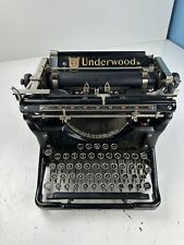 Antique 1932 Underwood Model 6 Vintage Typewriter 4011444-10 Works Needs Ribbon picture