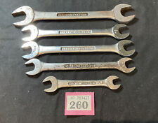 5 VINTAGE GORDON TOOL SPANNER WRENCH 1/8 1/4 3/16 5/16 7/16 3/8 W AUTO CLASSIC picture