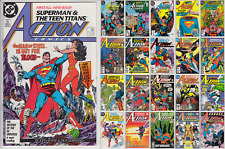 Action Comics feat. Superman Lot (1986-1987) DC VF/NM or better +bags/boards picture