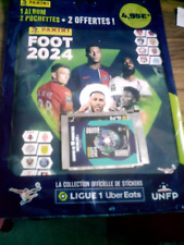 Panini Foot Album 2024 Ligue 1 Uber Eats Football + 4 Sticker Pouches NEW picture
