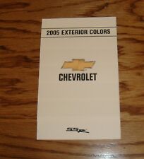 Original 2005 Chevrolet SSR Exterior Colors Sales Brochure 05 Chevy picture
