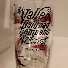 Valley Railroad Company Essex Connecticut Valley Line Drinking Glass  picture