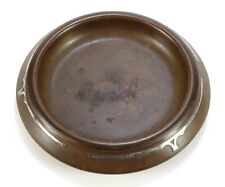 Antique Silver Crest Bronze & Sterling Arts & Crafts Stacking Ashtray – M407 picture