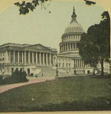 1920s Washington, D.C. The United States Capitol Color Stereoview 10-32 picture