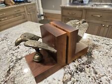 Pair of Eagle Bookends, Signed, No Scratches, VGC picture