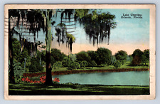 Vintage Postcard Lake Cherokee Orlando Florida picture
