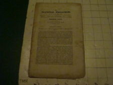 Vintage Orig Booklet: The NATIONAL PREACHER sept 1829 - 16pgs by JOHN NELSON picture