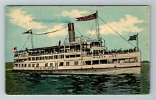 Wilson Line, City Wilmington, Boat, Transportation, Ships, Vintage Postcard picture