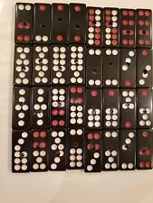 RARE 2004 Borgata Casino Atlantic City Game Used 32 Pai Gow Tiles Canceled Set picture