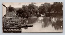 Postcard Hershey Park Pennsylvania PA Black & White Antique Non-Standard Size B1 picture