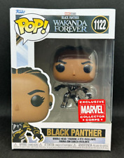 Funko Pop Black Panther 1122 Marvel Wakanda Forever Collector Corps Exclusive picture