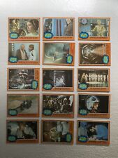 1978 Star Wars Topps Trading Cards Orange Border Set Of 26 Cards Series 5 picture