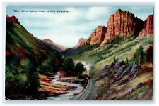 c1910s Seven Castles View, Midland Railway Colorado CO Unposted Postcard picture