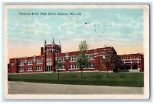 1934 Roosevelt Junior High School Appleton Wisconsin WI Vintage Postcard picture