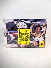Mario Andretti Limited Edition Hi-Tech 50 Card Set Collectors Tin Racing Legend picture
