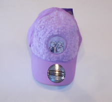 Disney Frozen Toddler One Size Purple Denim Snapback Baseball Hat picture